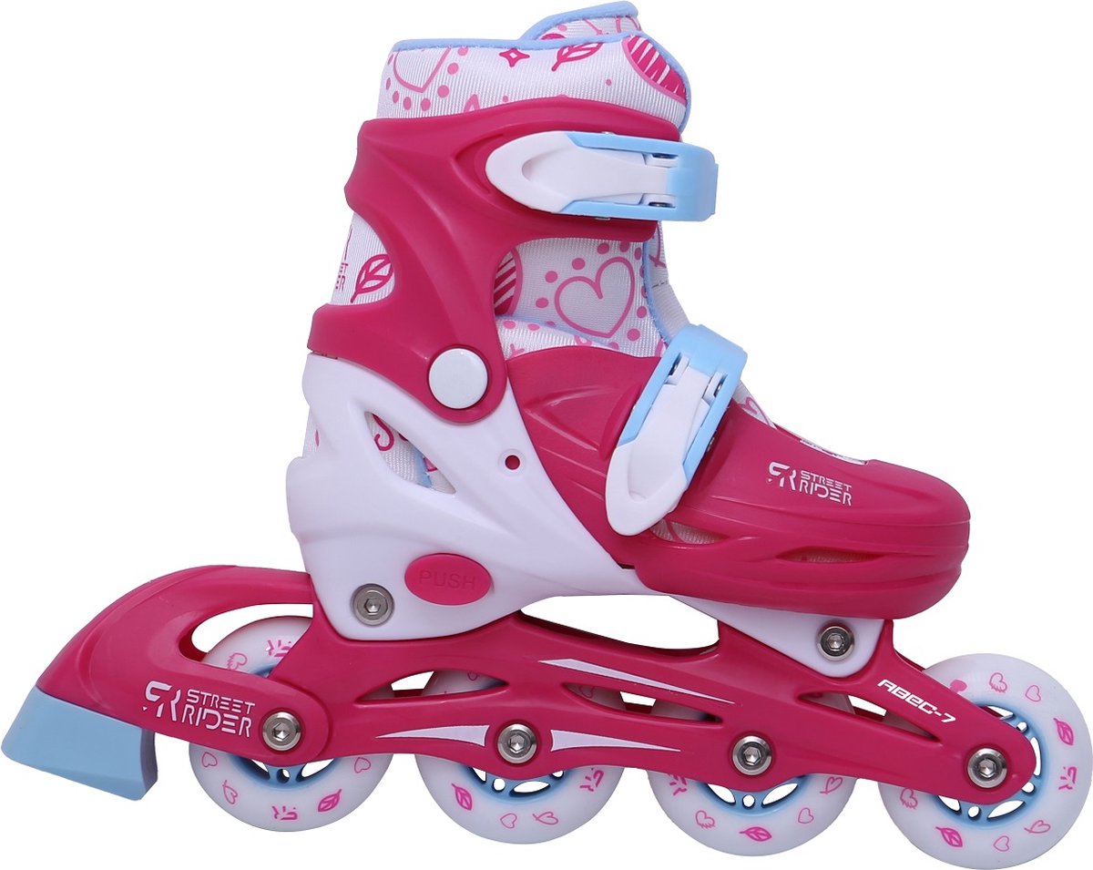 Street Rider en ligne Skeelers Pink, taille 26-29