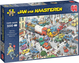 Puzzle Jan van Haasteren - Chaos de la circulation, 3000 pcs.