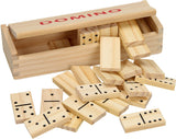 Domino en bois naturel