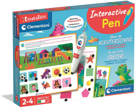 Éducation Clementoni - stylo interactif à la maternelle