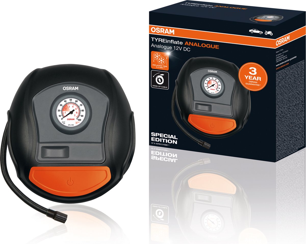 Compresseur d'air Osram oti200 noir (reconditionné a+)