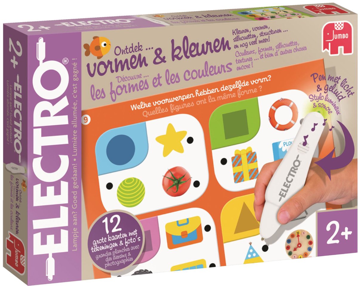 Jumbo Electro Wonderpen Discover Formes and Colors