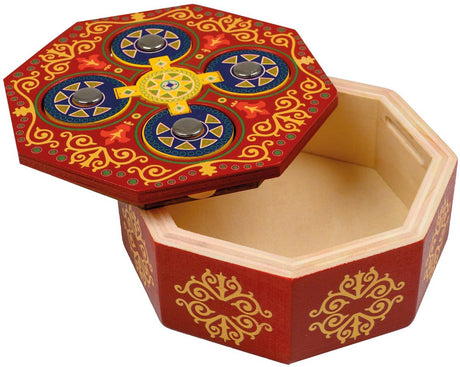 Philos jeu de puzzle boîte magique okto jeu de réflexion en bois cadeau.