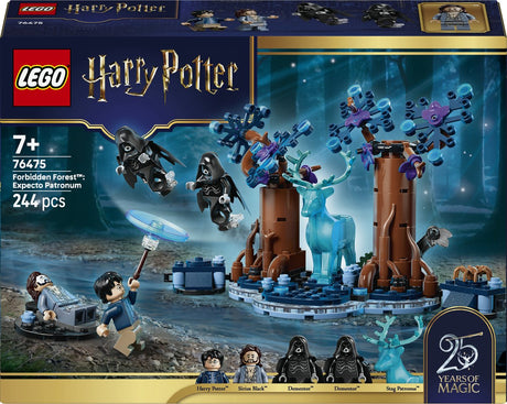 Lego Harry Potter Forbidden Forest : Jouet animal à construire Expecto Patronum pour enfants 76475