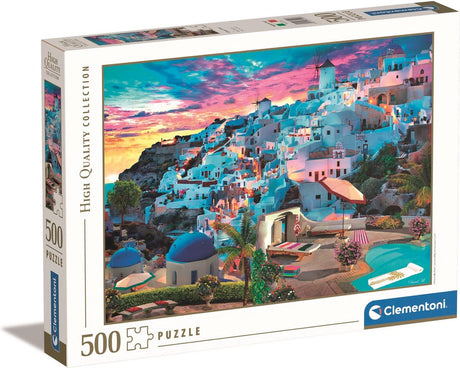 Clementoni Jigsaw Puzzle Greece View, 500st.