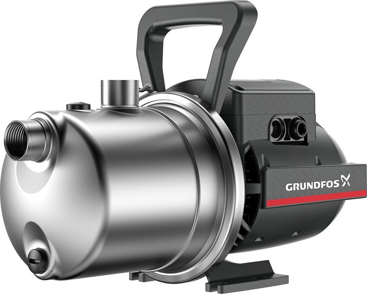 Grundfos jp 4-54 pm1 pompe à eau de pluie pompe horizontale auto-amorçante, nom. débit 4 m³ par heure, nom. courant par pompe 6,6 a, 1, acier inoxydable