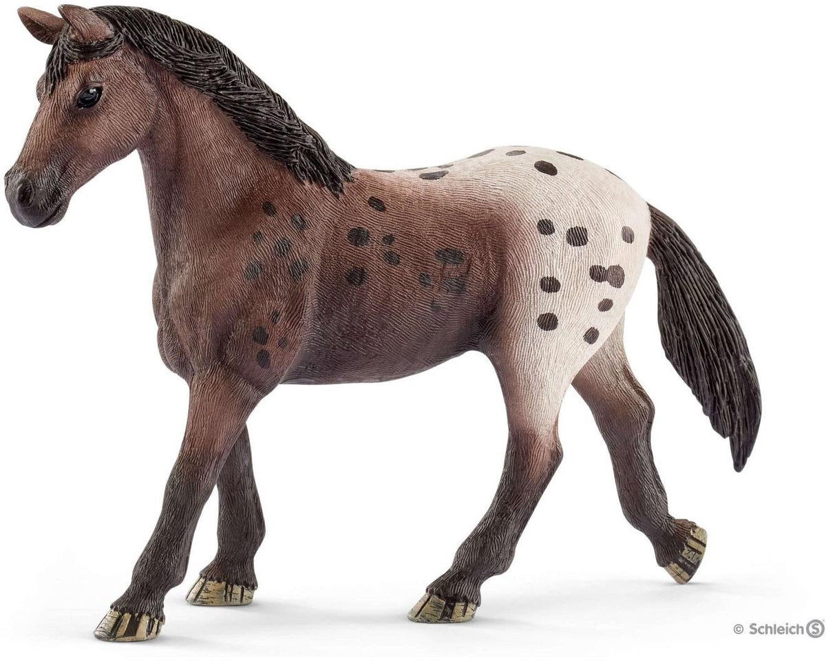 Club équestre Schleich - jument appaloosa - figurine de jeu - jouet pour enfants pour garçons et filles - 13861
