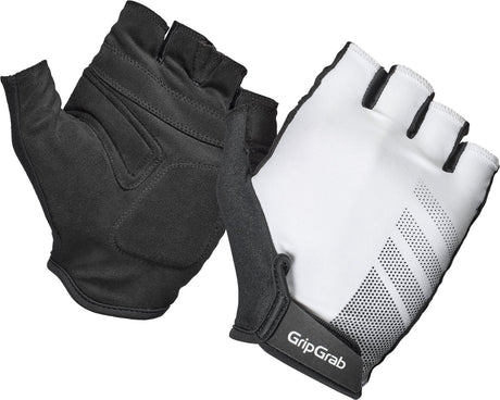 Gripgrab - ride rc lite korte vinger zomer fietshandschoenen met padding - wit - unisex - maat xl