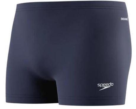 Short de bain sport homme Speedo endurance+ logo aqua short - marine blanc