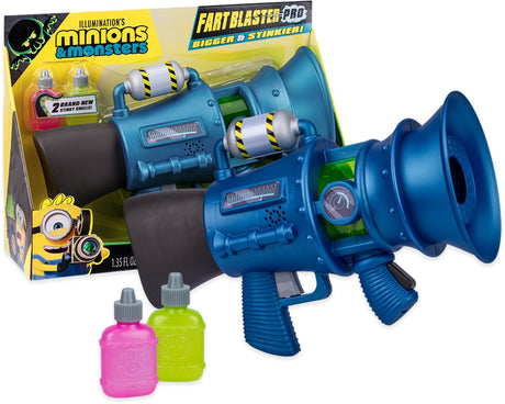 Moose Toys Illumination's Minions Monsters Fart Blaster Pro - Fart Blaster avec sons anneaux puants