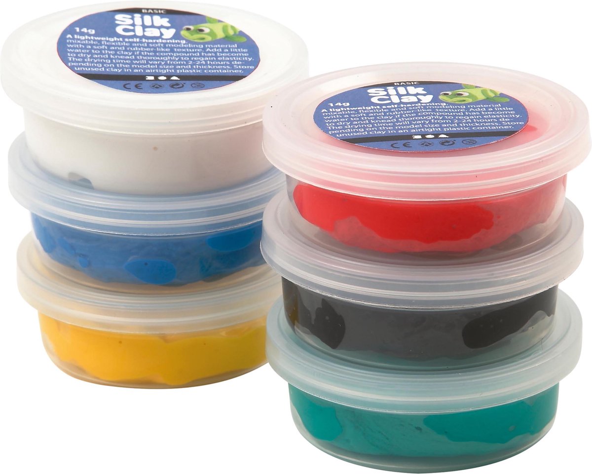 Argile de soie https: www.ccobby.nl soie-argile-standard-colors-6x14-gr-1-doos