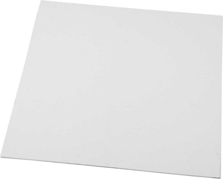 Panneau de toile Creativ company, A3, format 29,7x42 cm, épaisseur 3 mm, 280 gr, blanc, 1 pièce
