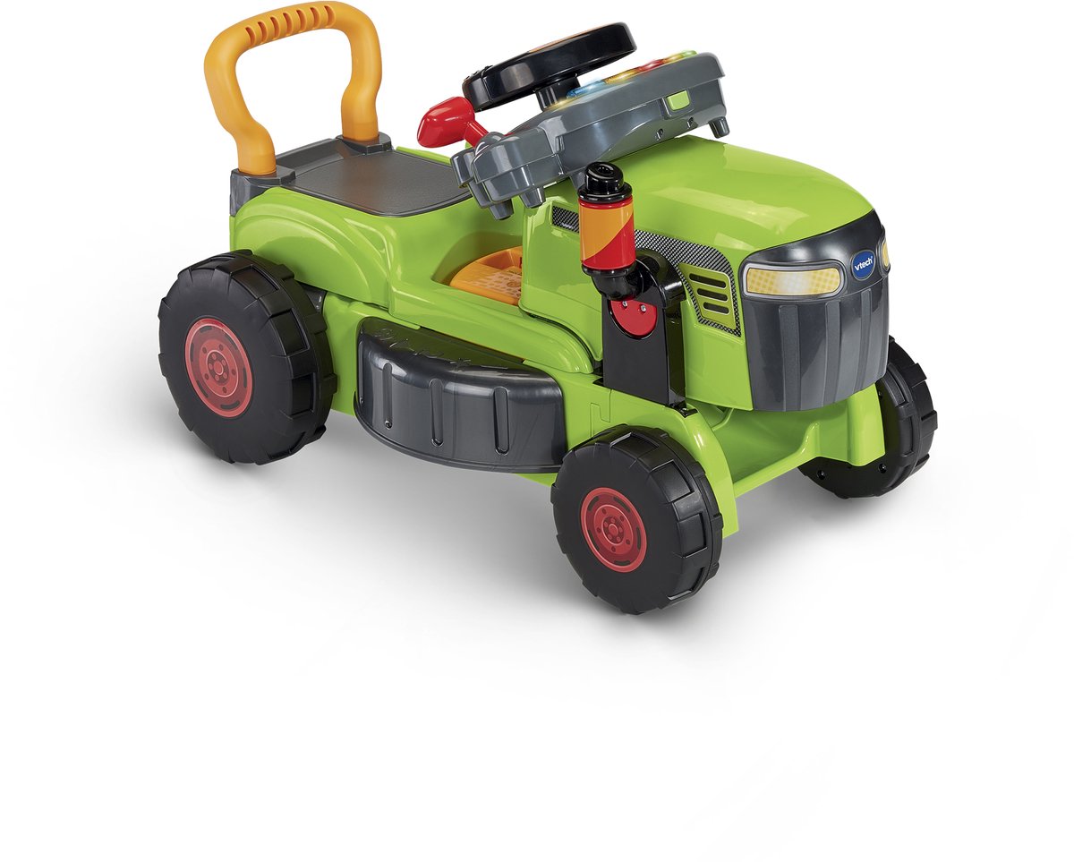 Vtech mon tracteur tondeuse à gazon - éducatif - conversion de tracteur en tondeuse à gazon - avec chansons chantées