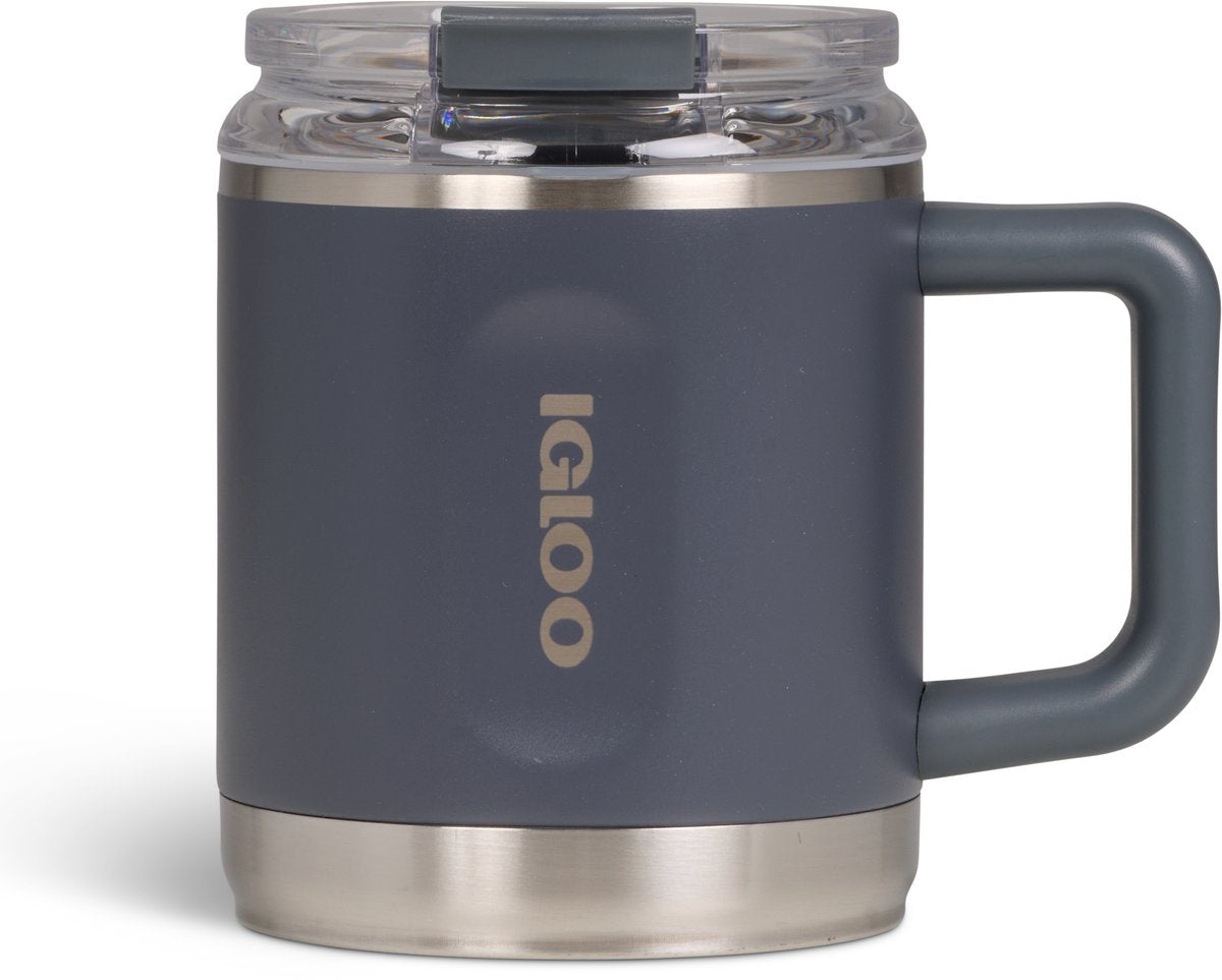 Igloo - flip 'n' sip mug - tasse à café - noir - 425ml
