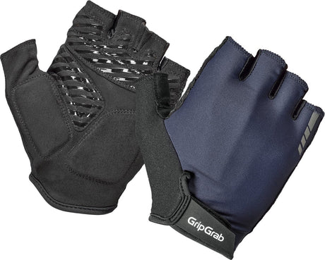 Gripgrab - gants de cyclisme d'été à doigts courts proride rc max avec rembourrage - bleu marine - homme - taille xs