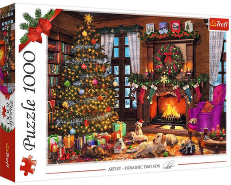 Puzzle Trefl 1000 pièces - Noël - Noël approche - vacances.
