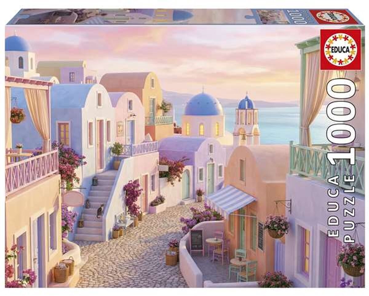 Educa Santorin de rêve - 1 000 pièces.