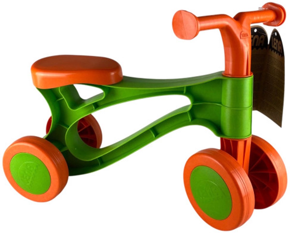 Draisienne Lena eco orange vert - jouets durables pour enfants.