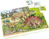 Hubelino bloc puzzle monde des dinosaures - 35 pcs.