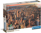 Clementoni puzzle new york city, 1000 pcs.