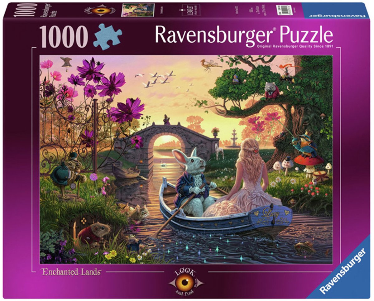 Ravensburger puzzle du pays des merveilles 1000pcs
