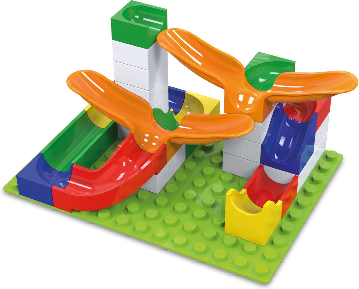 Hubelino ensemble d'extension de piste en marbre balançoire - 46 pcs.