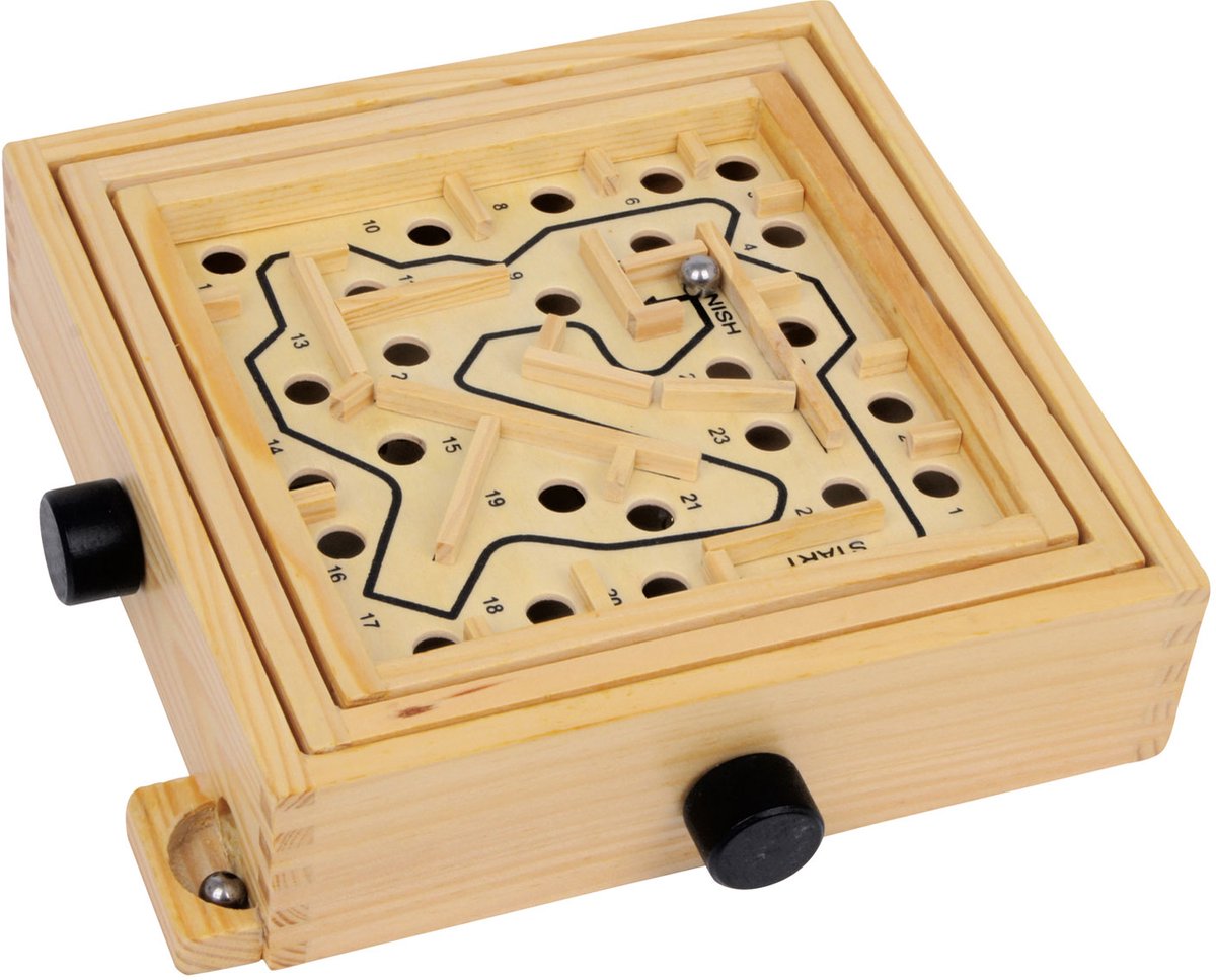 Small foot - jeu de billes labyrinthe en bois