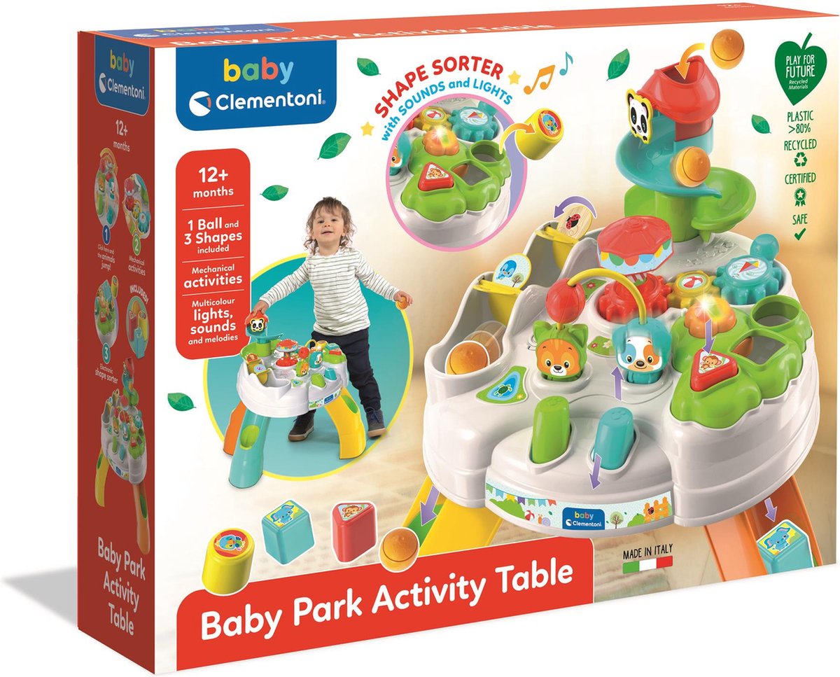 Clementoni bébé - table d'activités interactive