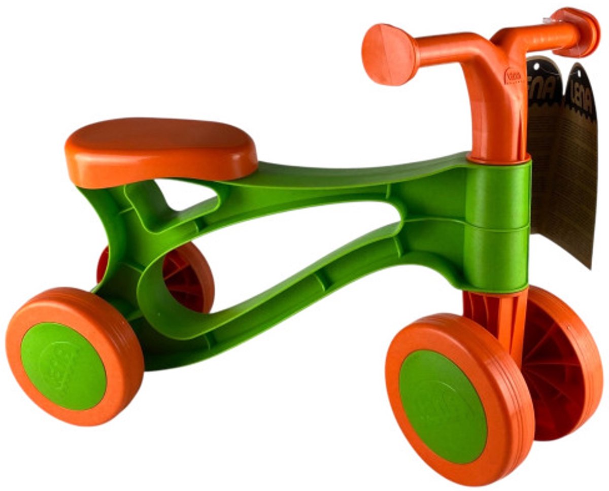 Draisienne Lena eco orange vert - jouets durables pour enfants.