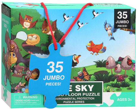 Jouets Lobbes, par exemple puzzle de sol vie en plein air, 35 pcs.