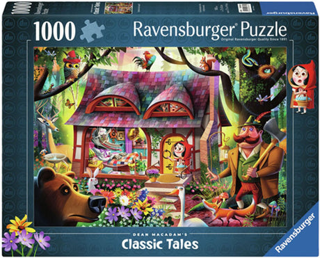 Ravensburger puzzle Le Petit Chaperon Rouge et le Loup - Puzzle - 1000 pièces