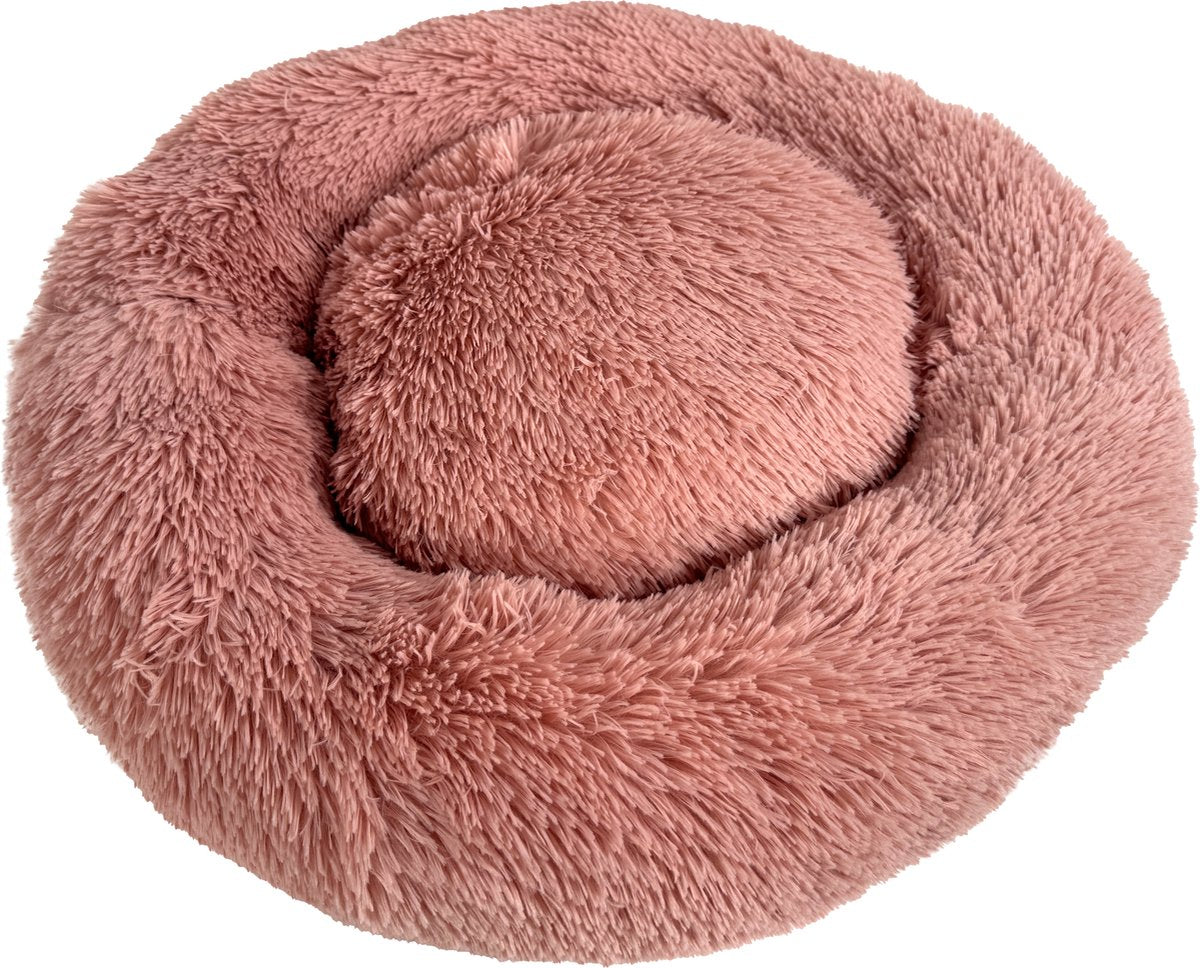 Sazzz lit pour chien moelleux vieux rose