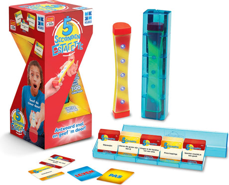 Megableu relais 5 secondes - jeux pour enfants et adultes - passionnants à chaque fois ! - jeu de société pour les amis et la famille