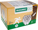 Selecta molkky go jeu de lancer en pin avec 12 cônes
