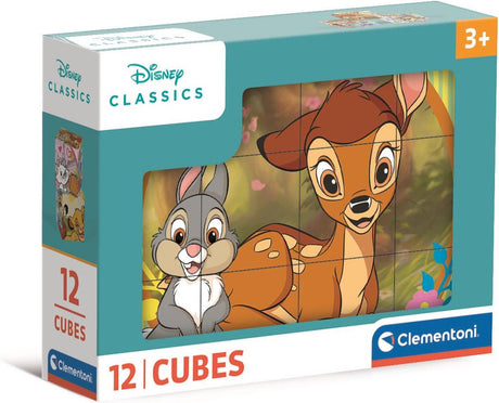 Clementoni Block Puzzle Disney Classic, 12e.