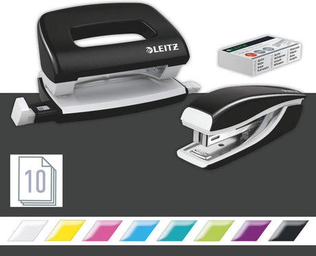 Leitz agrafeuse+perforatrice mini nexxt wow blist.bk