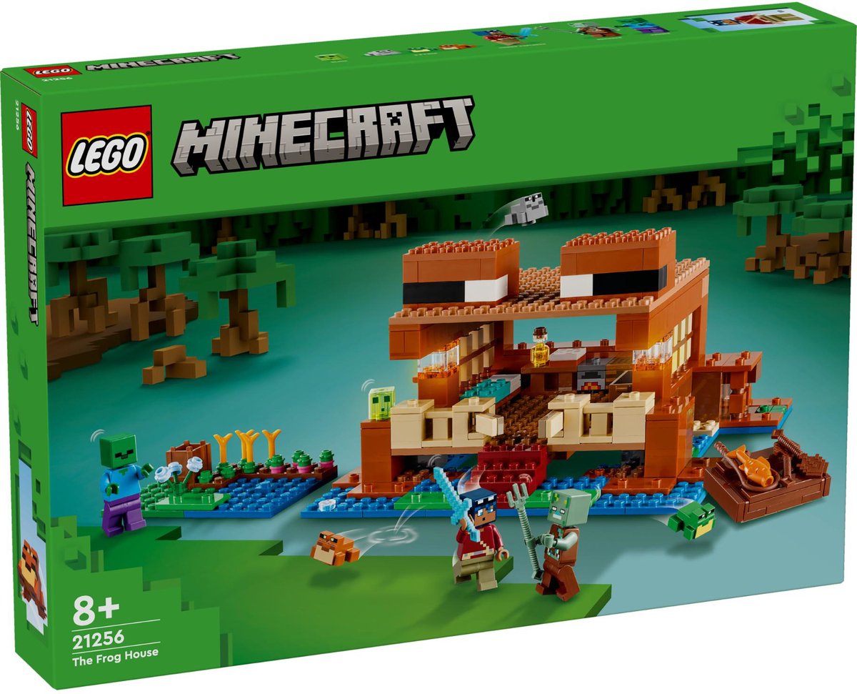 LEGO LEGO Minecraft 21256 Het Kikkerhuis
