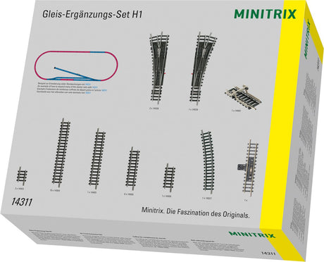 Kit d'extension de rail Minitrix h1