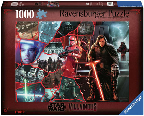 Ravensburger Jigsaw Puzzle Star Wars Villainous Kylo Ren, 1000st.