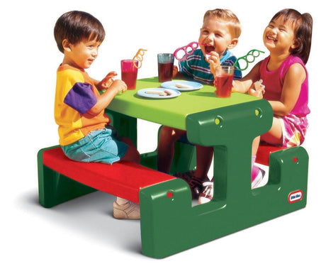 Table de pique-nique à feuilles persistantes Little Tikes