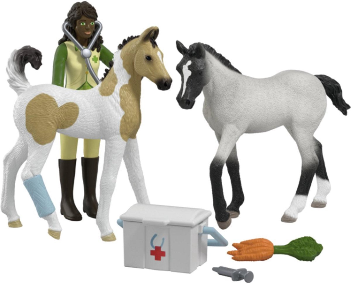 Schleich 42777 trousse de premiers secours de Sarah | 2 pièces