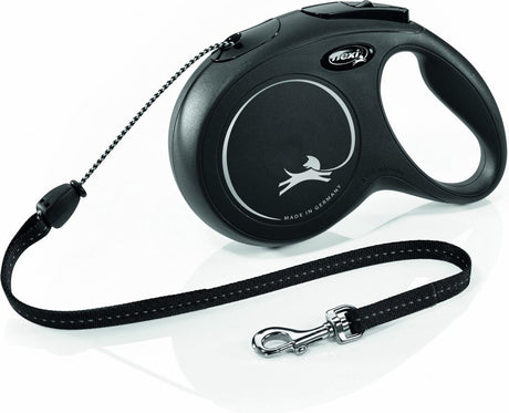 Flexi products ligne rétractable nouveau cordon classique noir m 8 mètres jusqu'à 20kg