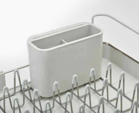 Joseph joseph - égouttoir à vaisselle allongé en acier - polypropylène - argent -