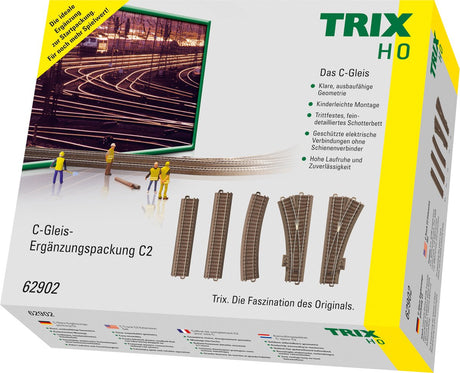 Trix h0 h0 trix c-rails t62903 jeu d'extension 1 pièce(s)