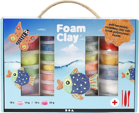 Argile mousse https : www.cchobby.nl foam-clayr-cadeaudoos-varie-colours-1-set