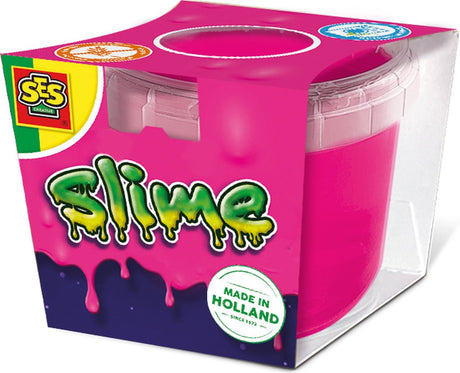 Ses slime - rose fluo 140g