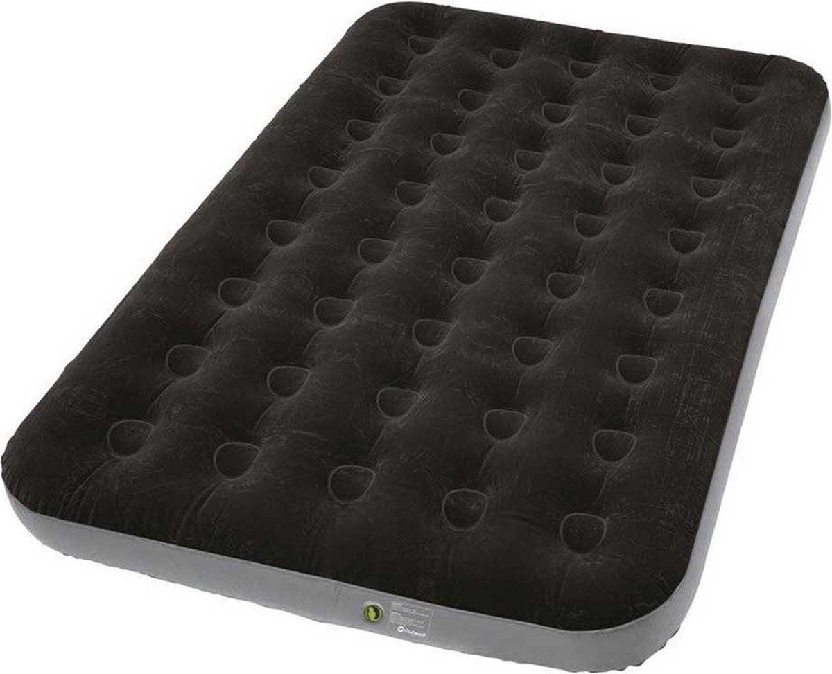 Matelas pneumatique Outwell classic double noir et gris