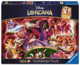 Ravensburger Disney Lorcana puzzle lueurs du royaume : rubis (1000 pièces) puzzles