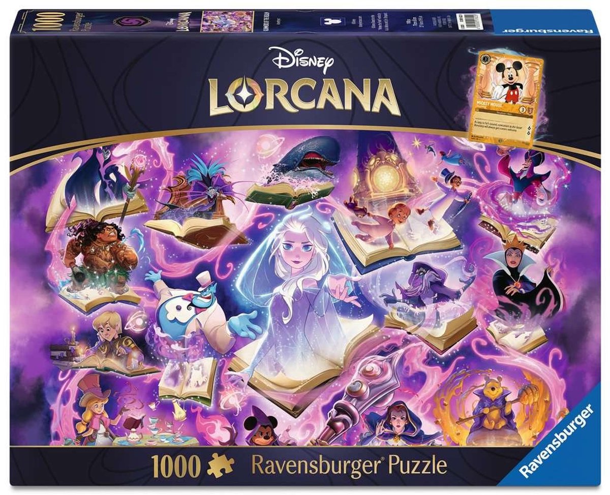 Puzzle Ravensburger Disney Lorcana Gimmers of the Realm : Améthyste - 1000pcs.