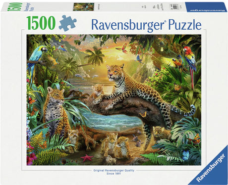 Ravensburger puzzle Léopards dans la jungle - puzzle - 1500 pièces